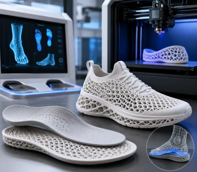 Ortotski ulošci i 3D-tiskane cipele: Kako 3D skeniranje + umjetna inteligencija i aditivna proizv...